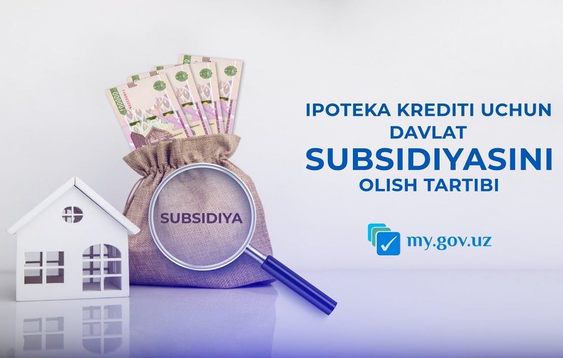 ☄️ Ipoteka krediti uchun davlat subsidiyasini olishga ariza berish xizmati joriy yilning 10-iyul sanasida qayta ishga tushiriladi 