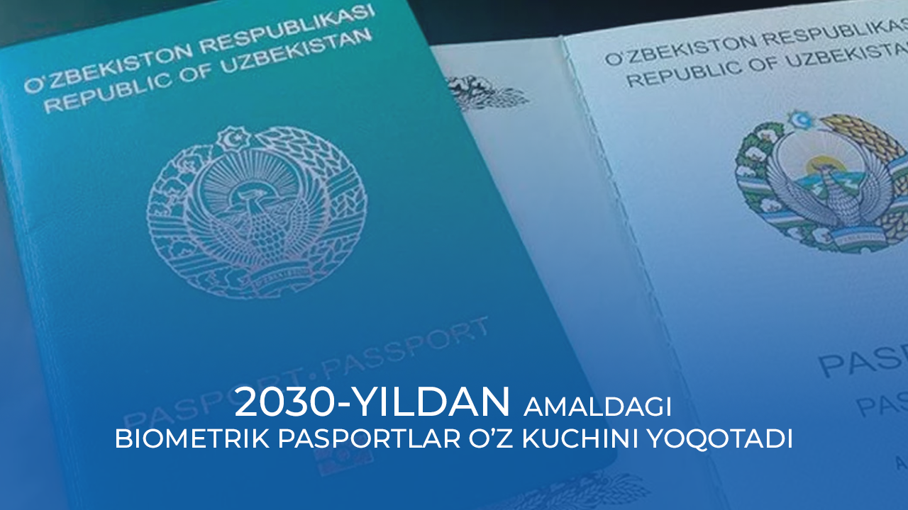☄️ Pasportni ID kartaga 10% chegirma bilan almashtiring!